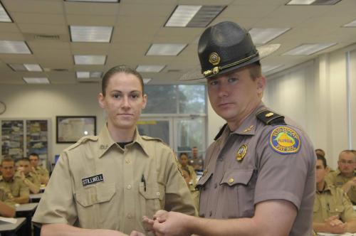Recruit Kristen Stillwell, Flag Detail (1 of 1)