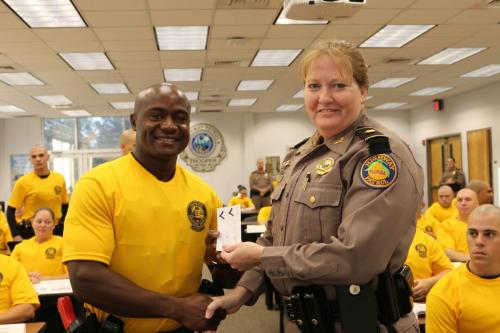 Flag Detail - Recruit Omar Leslie (1 of 1)